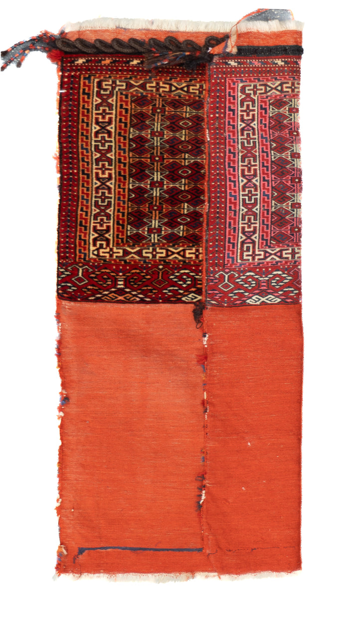 Antique Persian Turkmen Saddle Bag (One of pair) 2'2'' x 3'4''