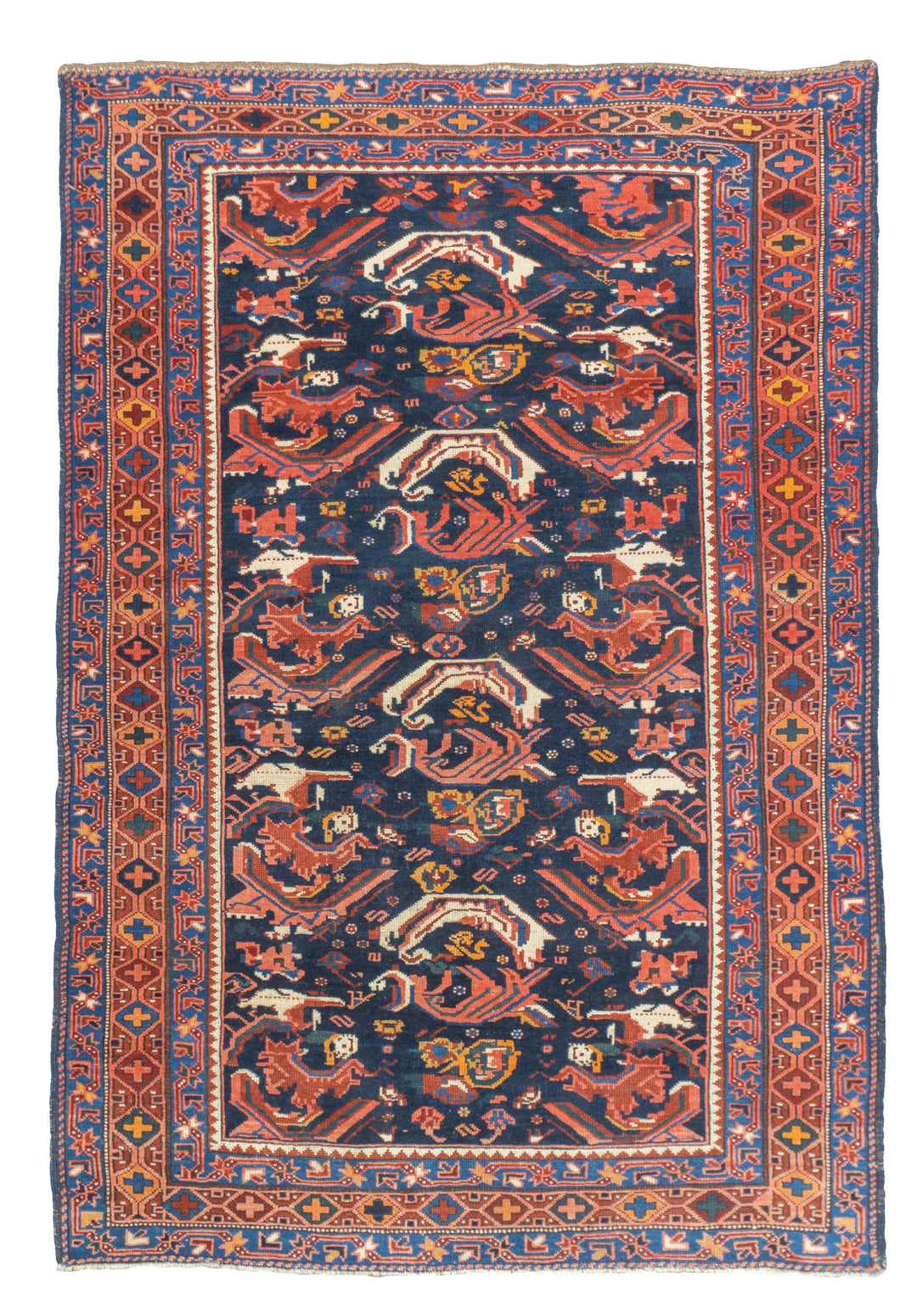 Antique Caucasian Bijov 3'11'' x 5'10''