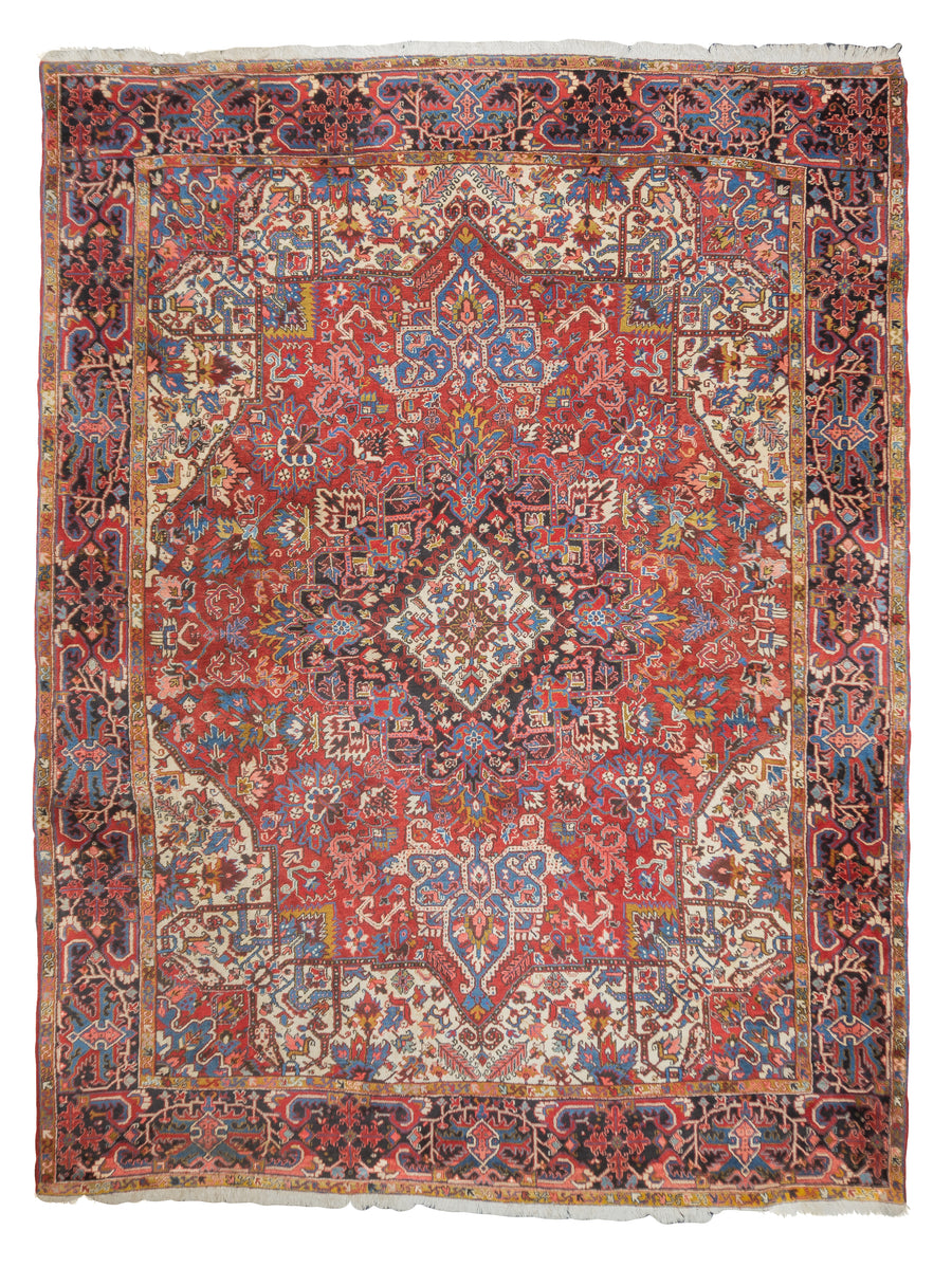 Antique Persian Heriz 9'11'' x 13'3''