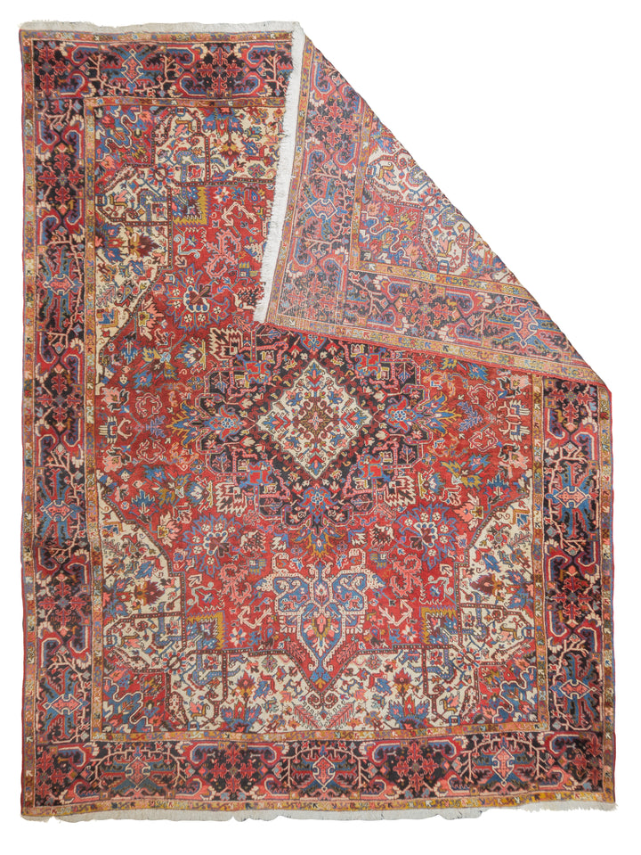 Antique Persian Heriz Rug 9'11'' x 13'3''