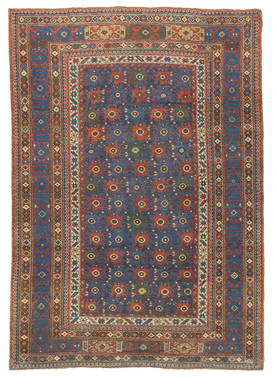 Antique Caucasian Shirvan 4'7'' x 6'6''