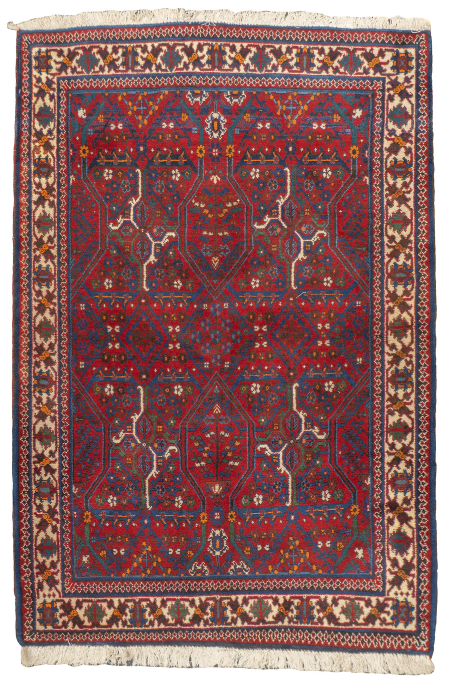 Vintage Persian Joshaghan 3'7'' x 5'4''