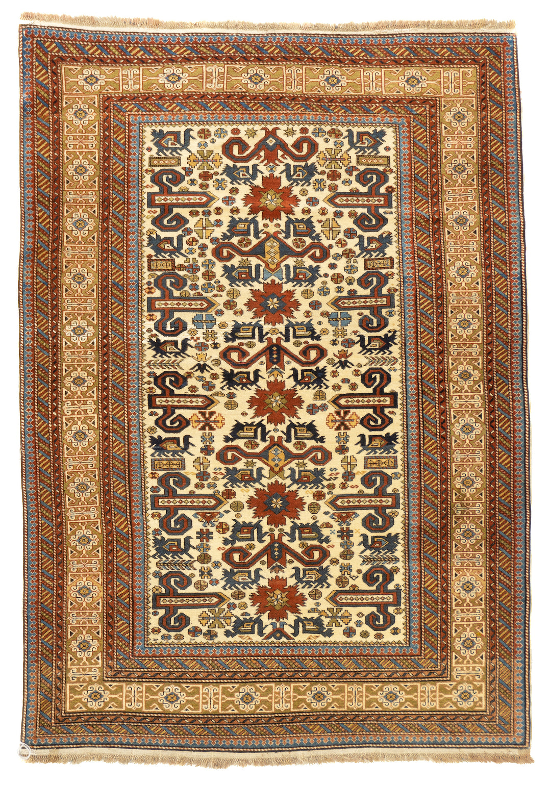 Antique Caucasian Perpedil 4'4'' x 6'2''