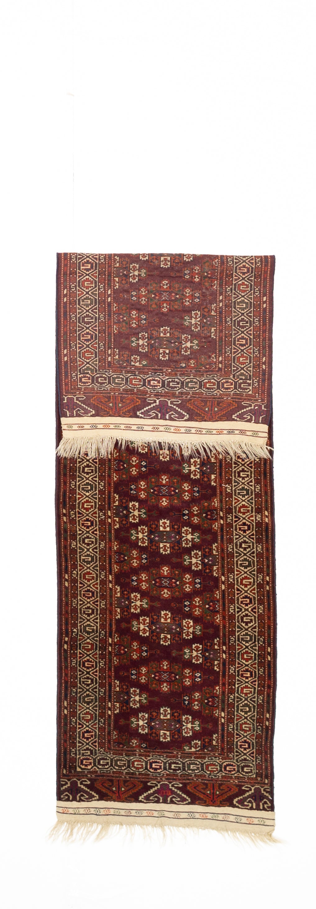 Antique Fine Turkmen Tribal Runner 2’11” x 8’11”