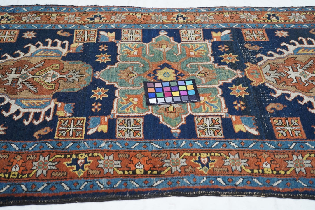 Antique Heriz Runner 2'8'' x 10'8''