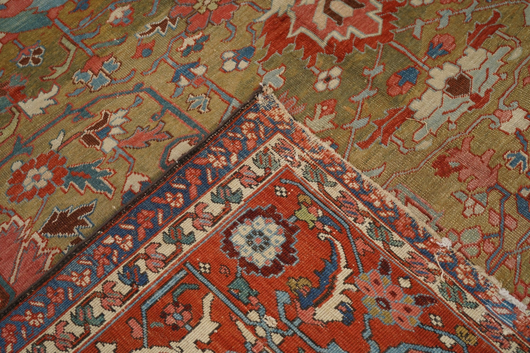 Antique Serapi Rug 11'6'' x 15'0''