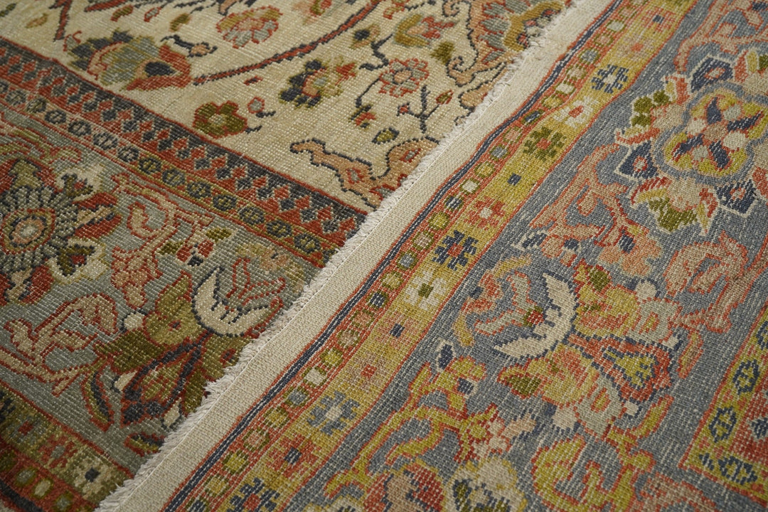 Antique Ziegler Mahal Rug 9'9'' x 17'9''