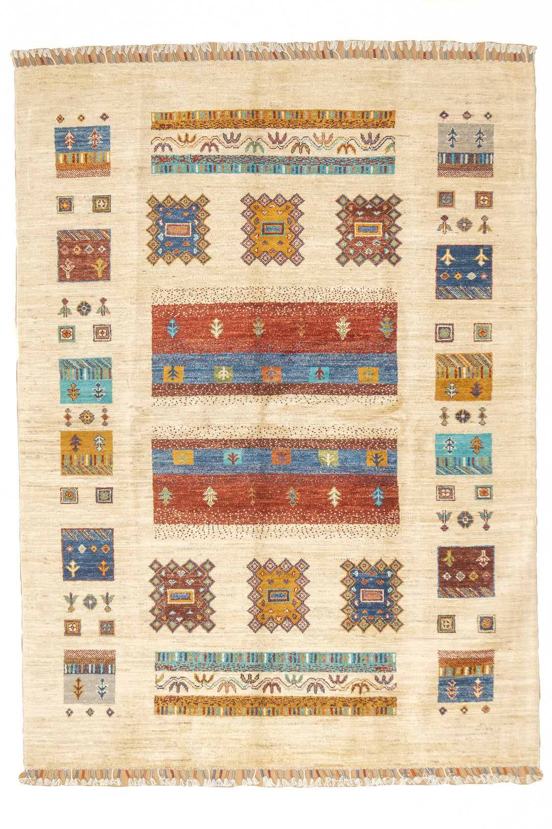 Fine Persian Gabbeh Wool Rug