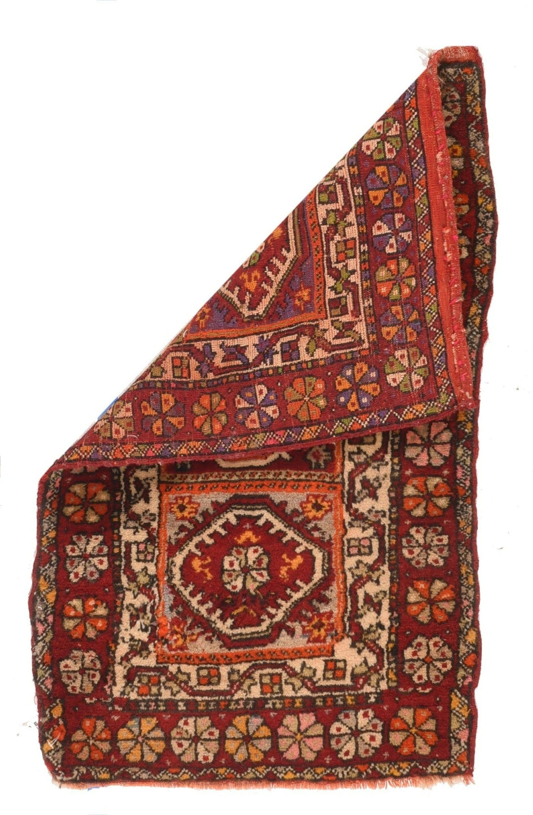 Antique Kurdish Rug 1'9'' x 2'11''