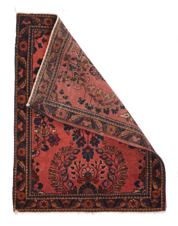 Antique Mohajeran Sarouk Rug 2' x 2'6''