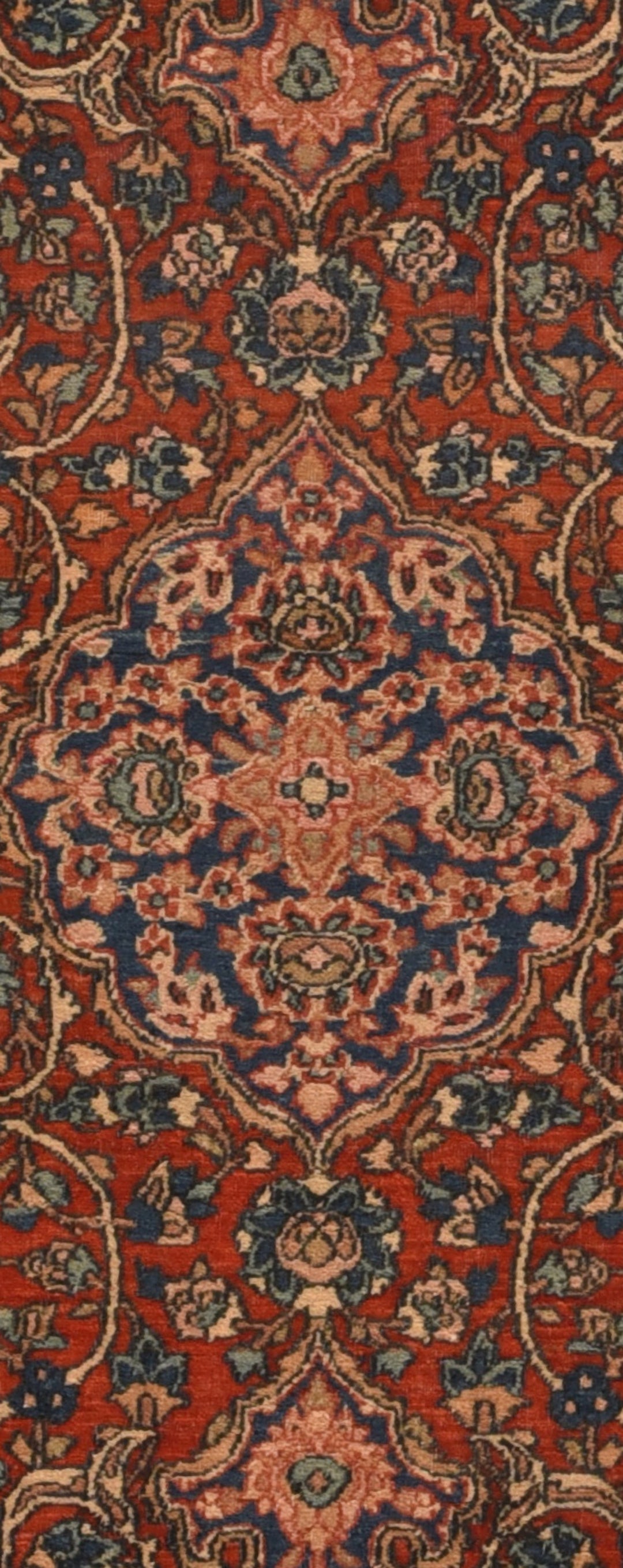 Antique Isfahan Rug 3'4'' x 4'11''