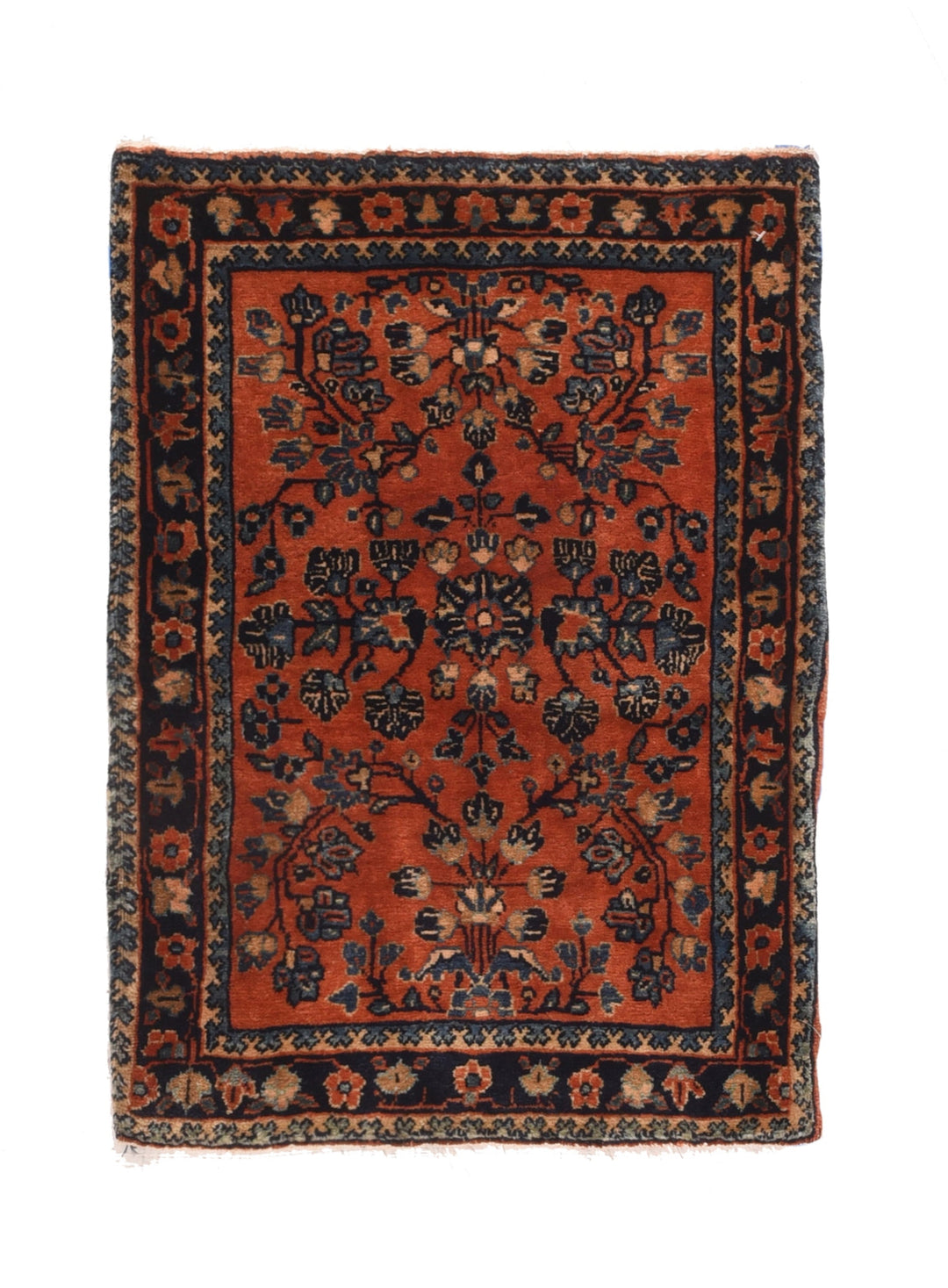 Antique Sarouk Rug 1'9'' x 2'4''