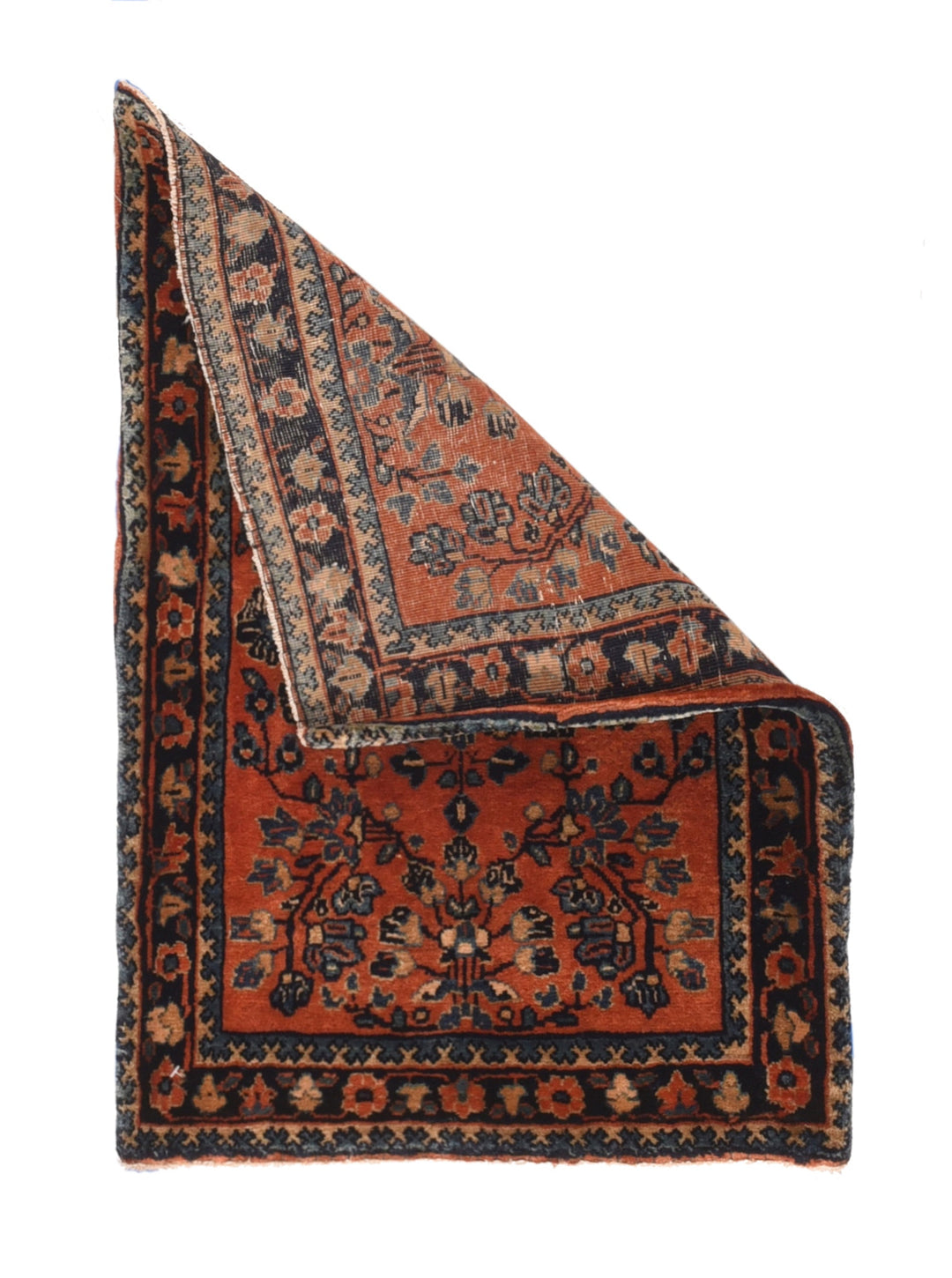 Antique Sarouk Rug 1'9'' x 2'4''