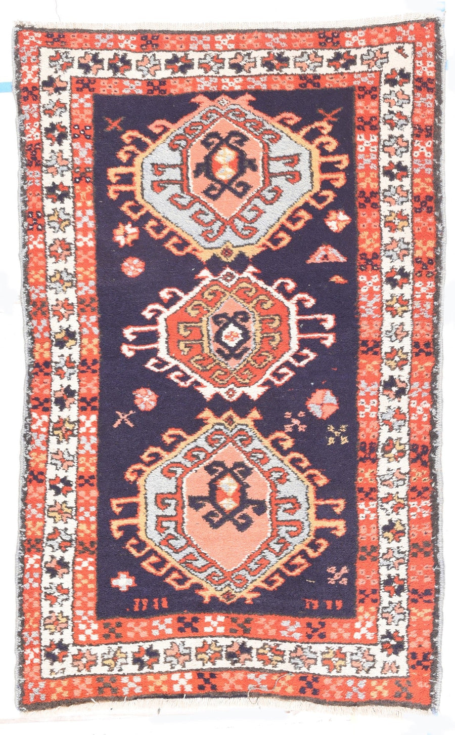 Vintage Karajeh Rug 3'2'' x 5'