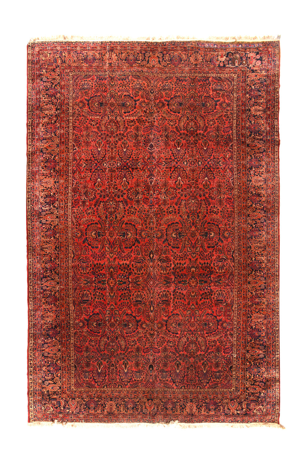 Antique Sarouk Rug 12'0'' x 18'6''