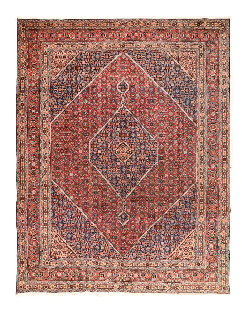 Vintage Tabriz Rug 9'7'' x 12'3''