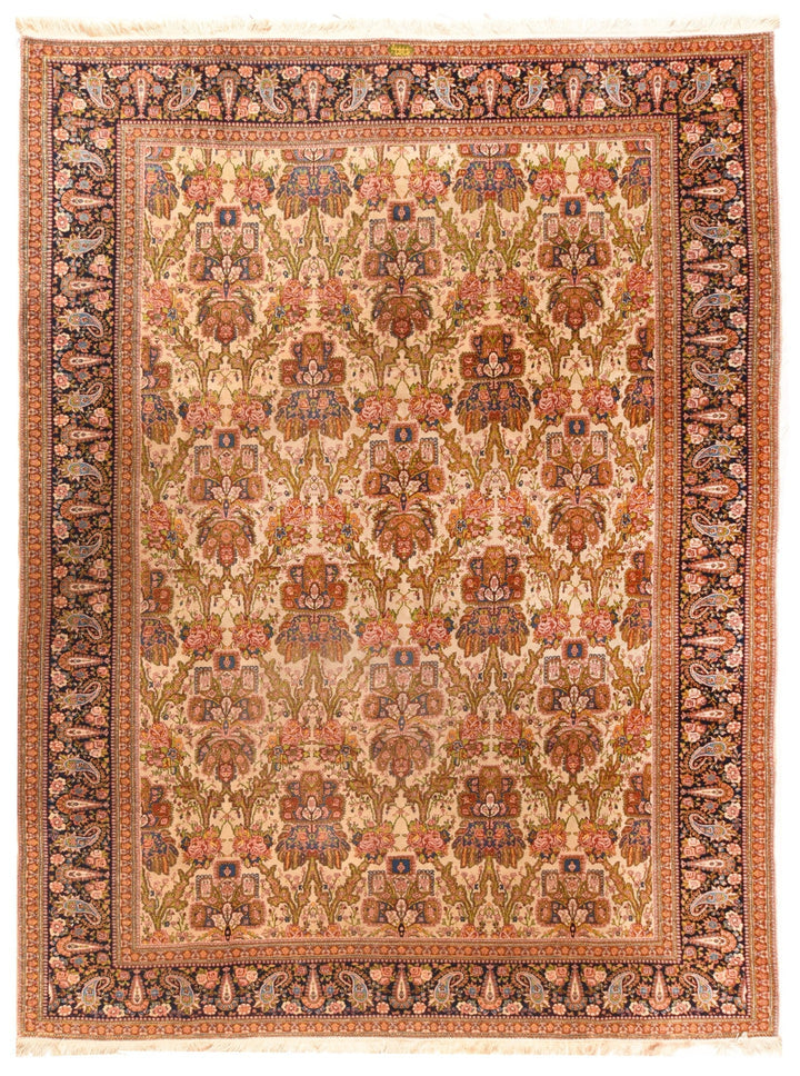 Vintage Tabriz Rug 9' x 12'6''