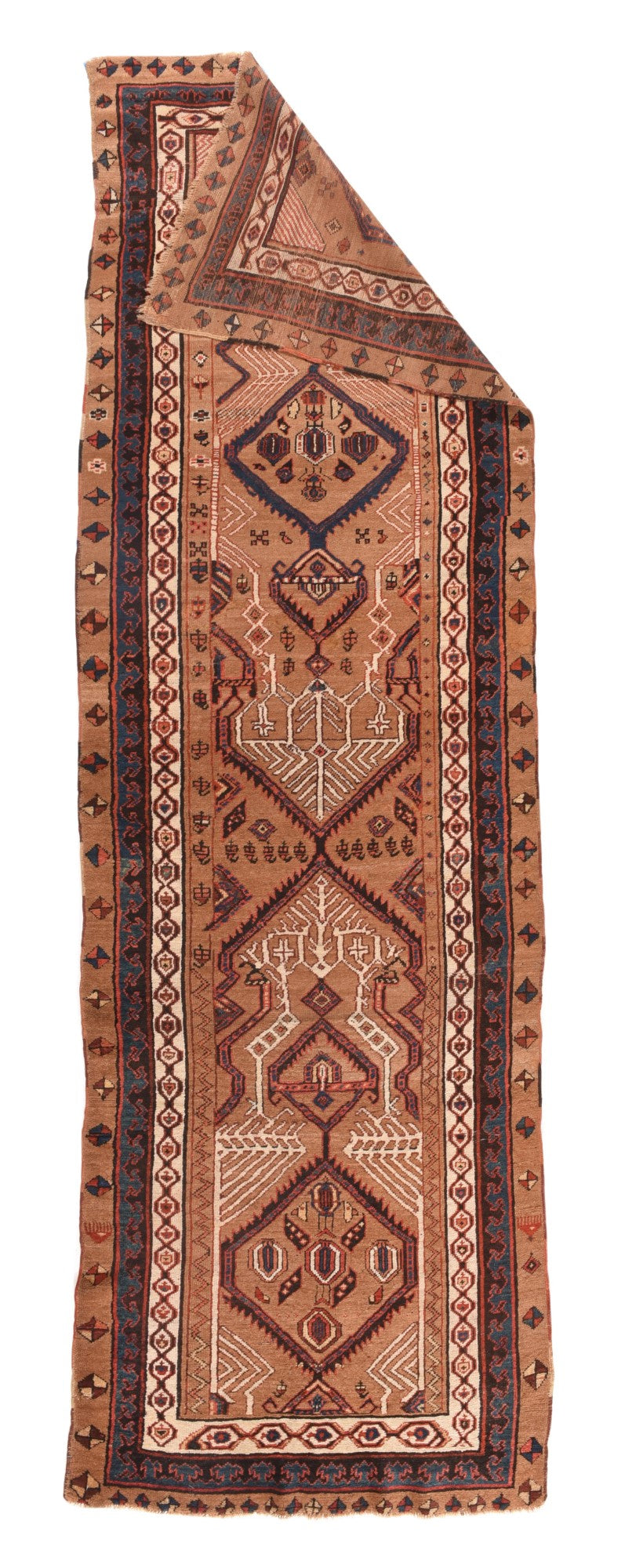 Antique Sarab Runner 3'6'' x 11'0"