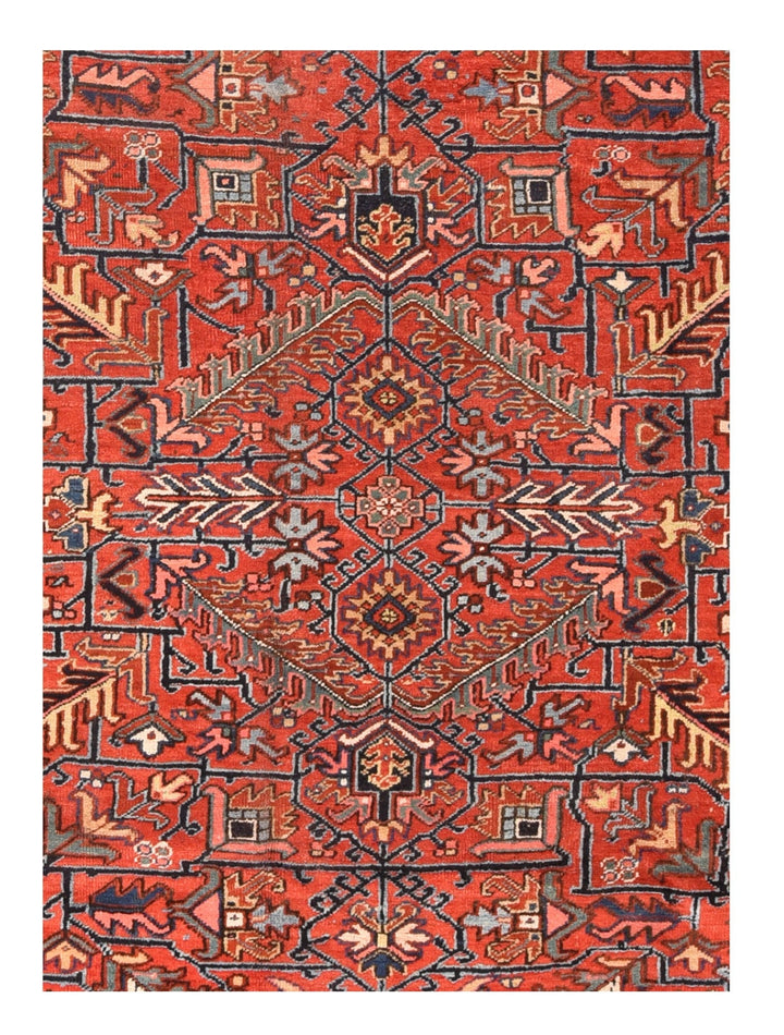 Vintage Heriz Rug 7'8'' x 11'