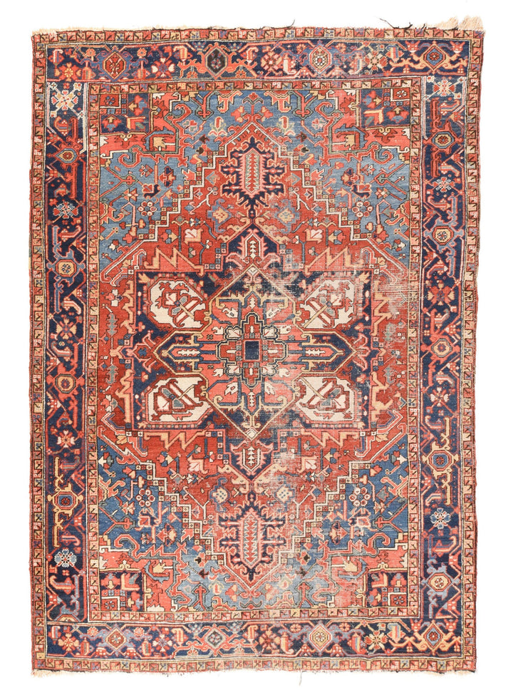 Antique Heriz Rug 6'8'' x 9'10''