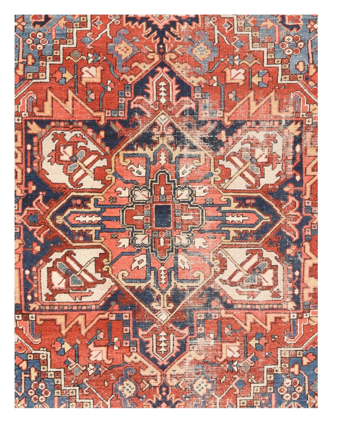 Antique Heriz Rug 6'8'' x 9'10''