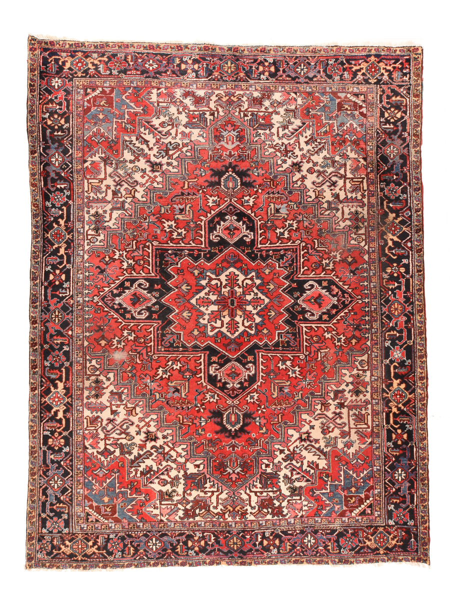 Vintage Heriz Rug 9' x 11'10''