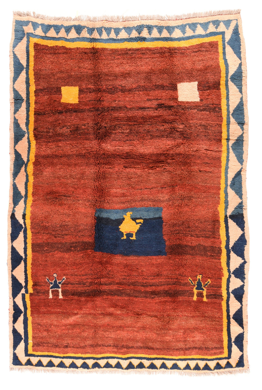 Vintage Gabbeh Rug 6'5'' x 9'5''