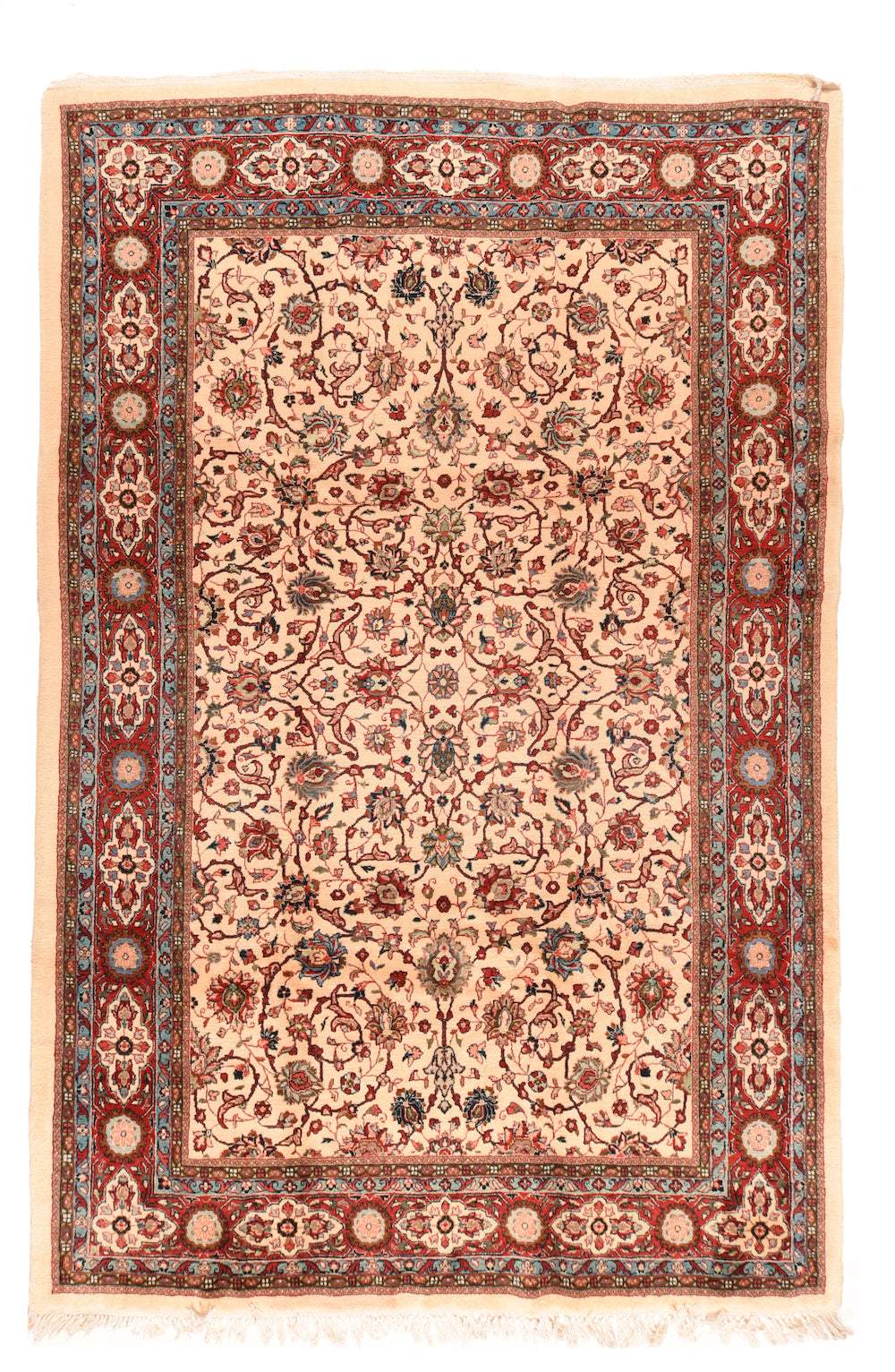 Vintage Sarouk Rug 7'2'' x 11'0''