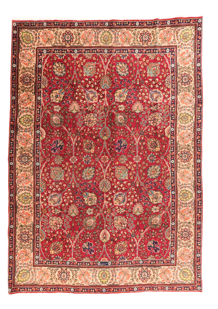 Vintage Tabriz Rug 7'11'' x 11'3''