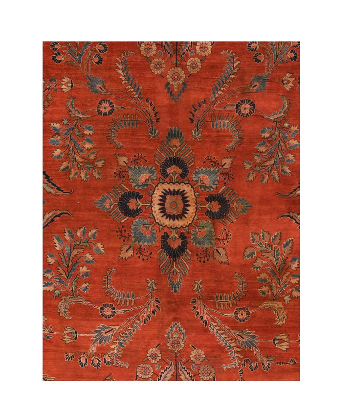 Antique Sarouk Mohajeran Rug 10'8'' x 12'10''