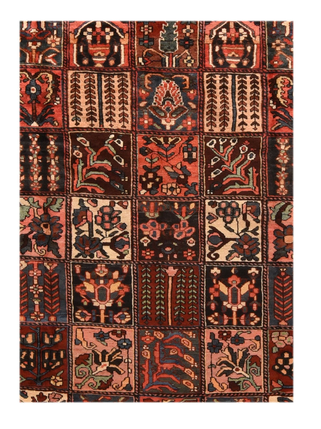 Vintage Bakhtiari Rug 10'9'' x 14'0''