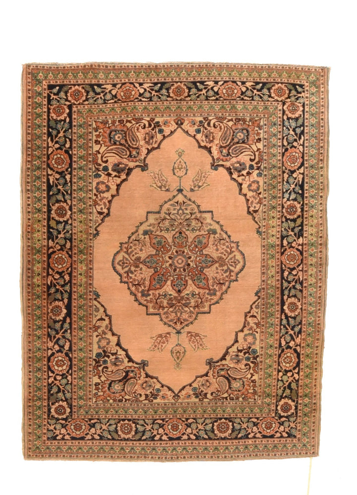 Antique Tabriz Rug 4'6'' x 6'3''