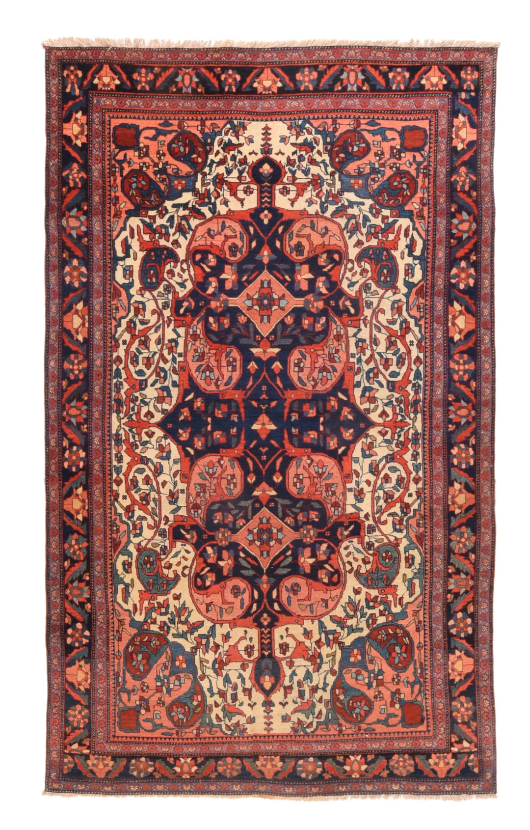 Antique Sarouk Rug 4'1'' x 6'9''