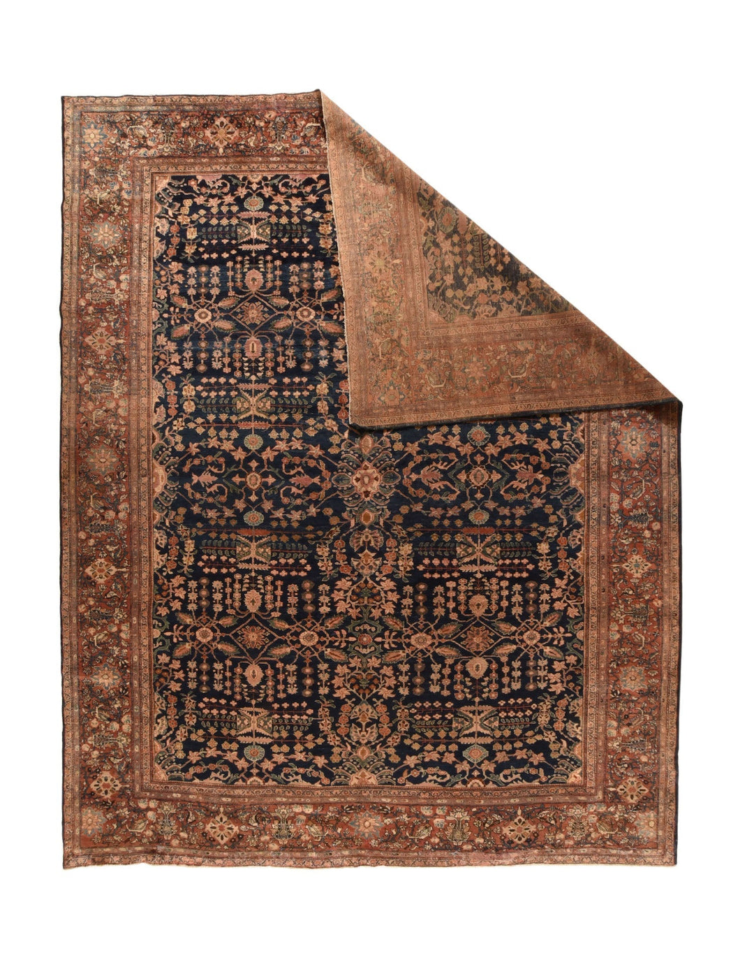 Antique Farahan Sarouk Rug 10'6'' x 13'9''