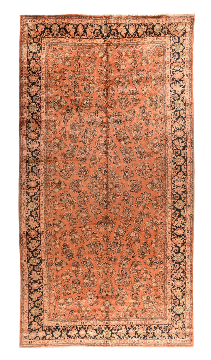 Antique Sarouk Rug 8'11'' x 17'8''