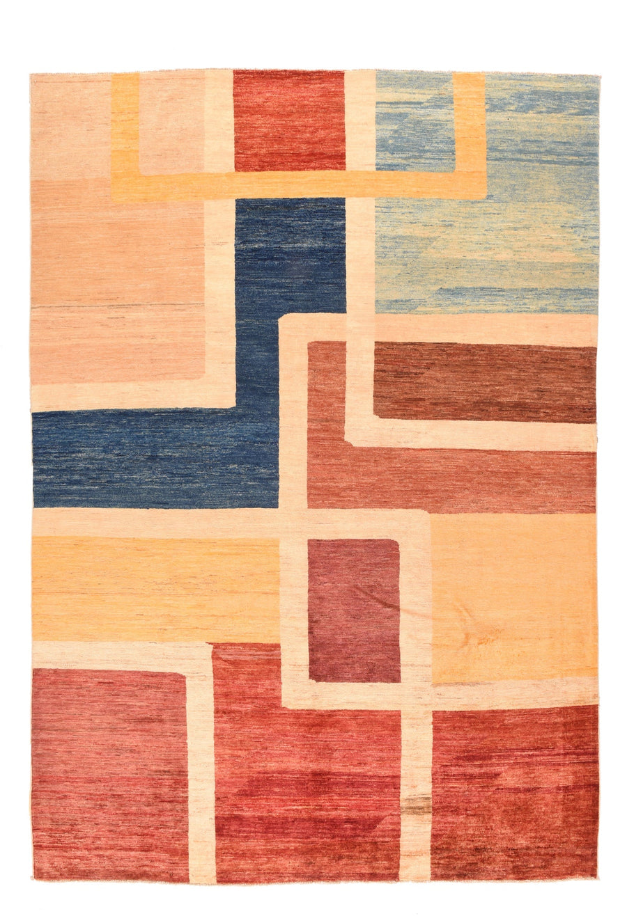 Vintage Gabbeh Rug 6'6'' x 9'3''