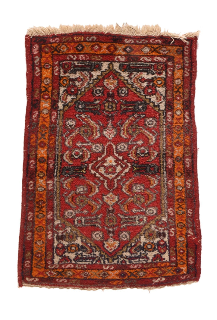 Vintage Hamedan Rug 1'10'' x 2'8''