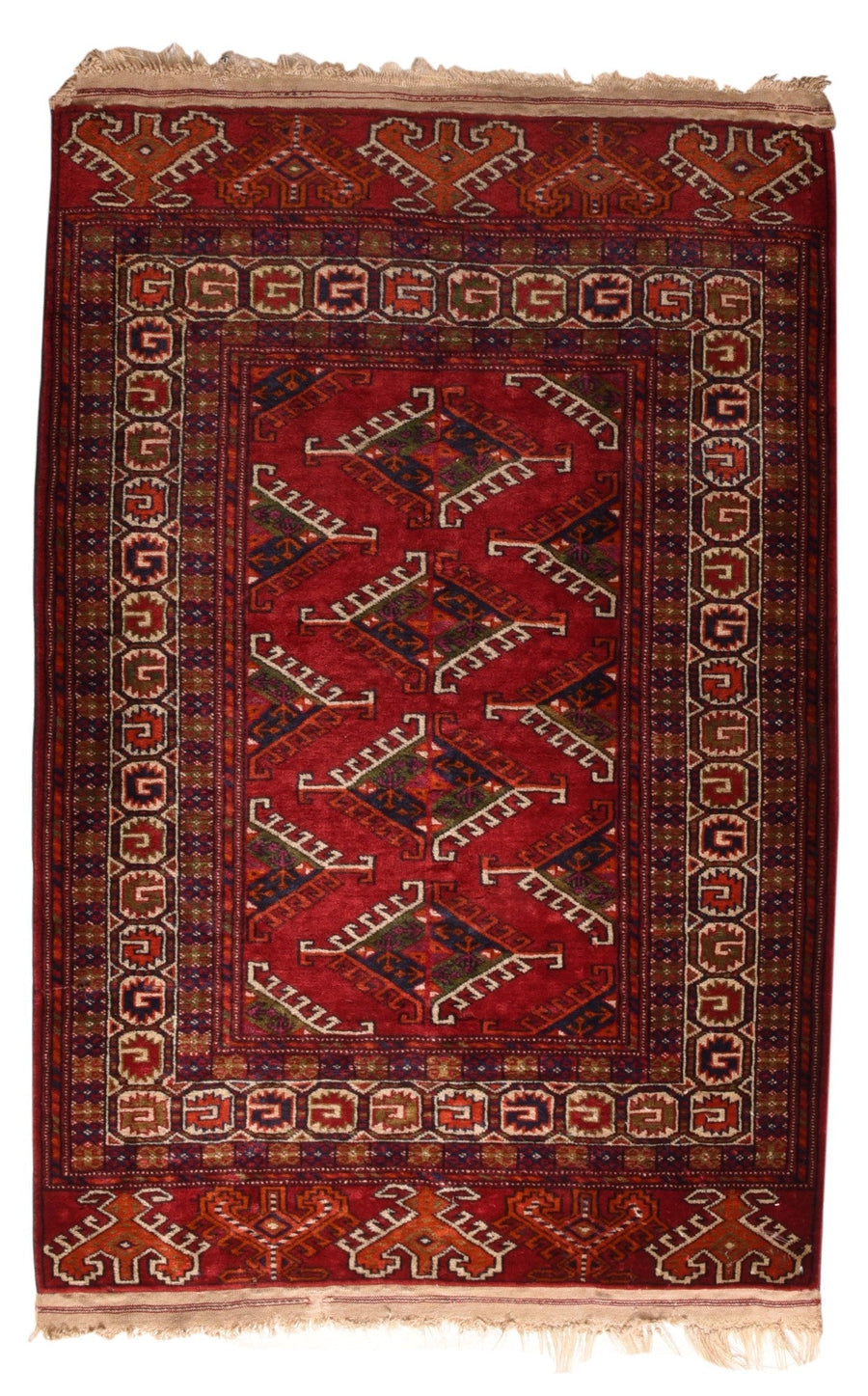 Vintage Bokhara Rug 2'9'' x 4'1''