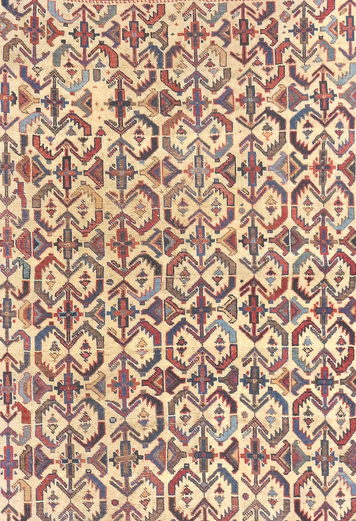 Antique Tribal Afshar Rug 4'0'' x 4'6''