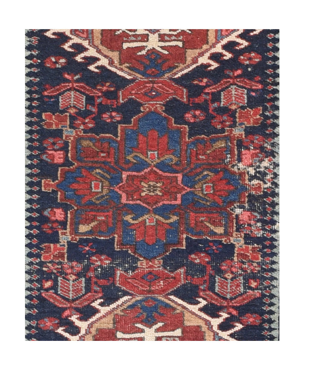 Antique Heriz Rug 3'0'' x 5'0''