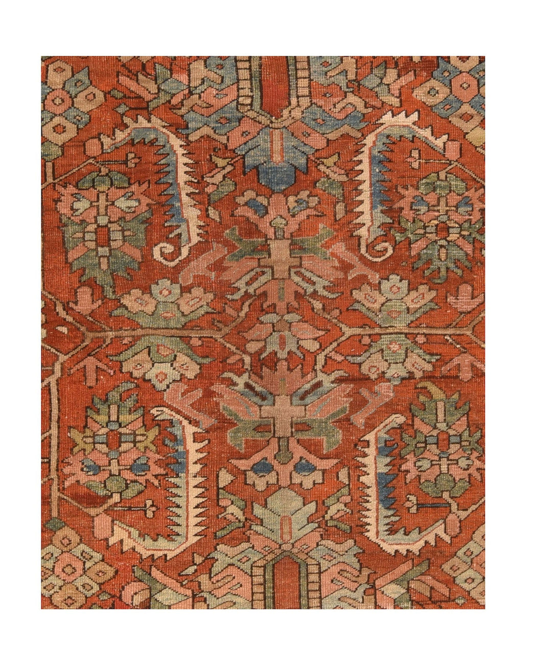 Antique Heriz/Serapi Rug 8'7'' x 10'10''