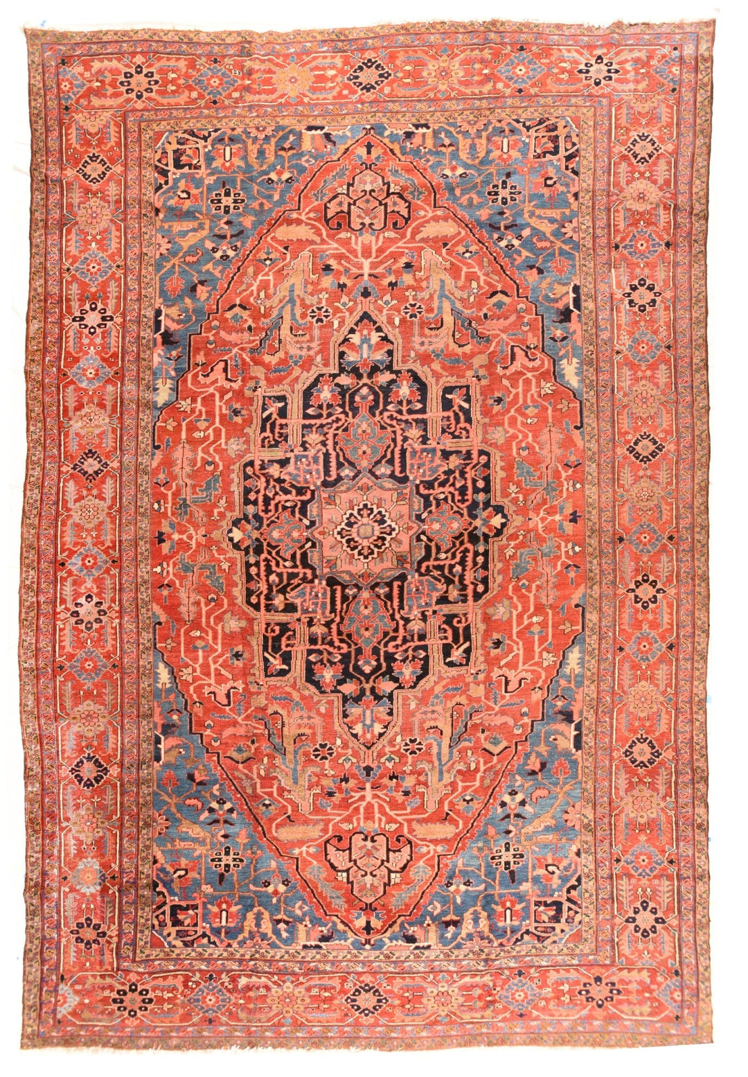 Antique Heriz Serapi Rug 11'7'' x 18'5''