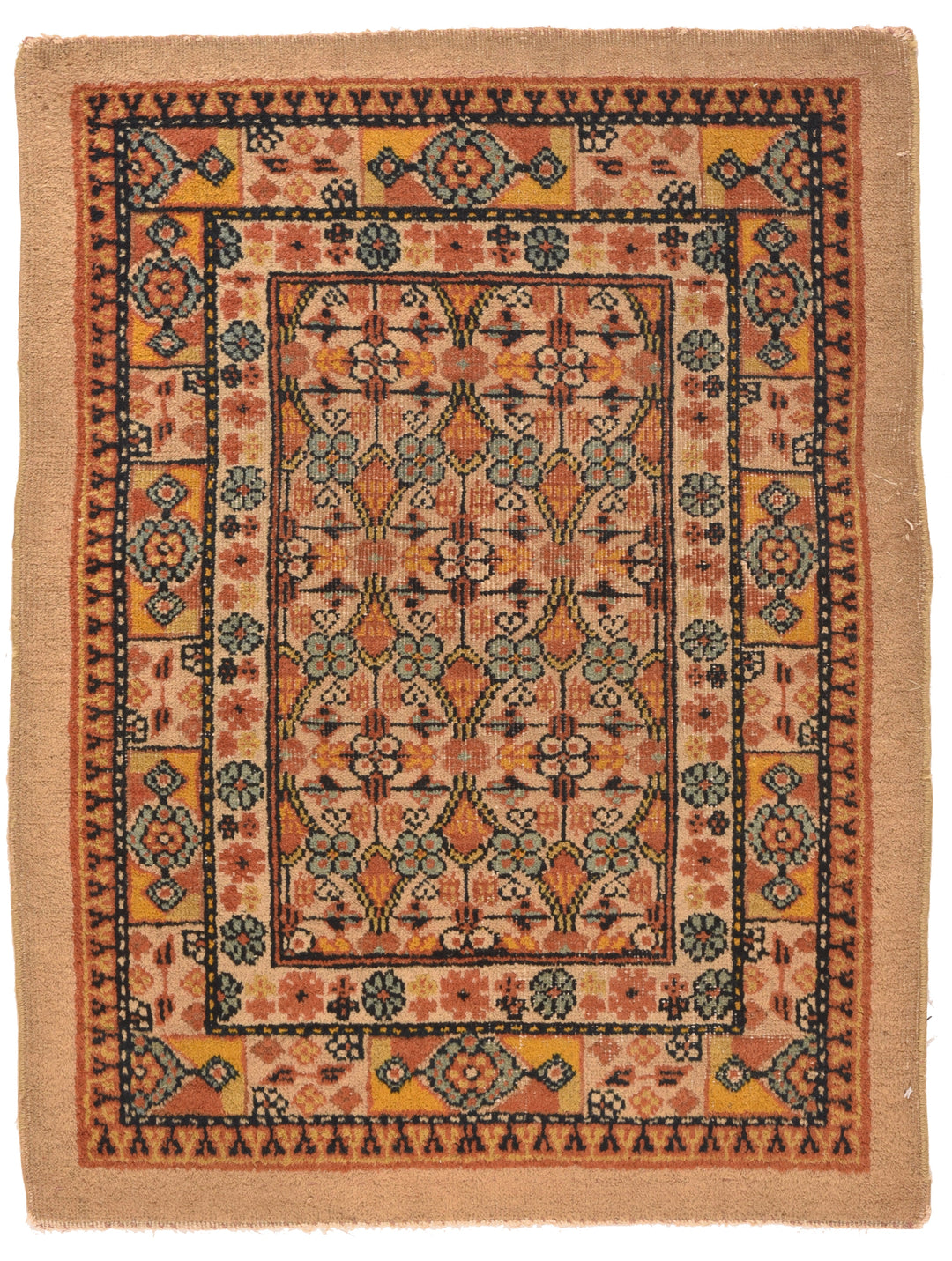 Antique Bakshayesh Rug 2'3'' x 2'11''