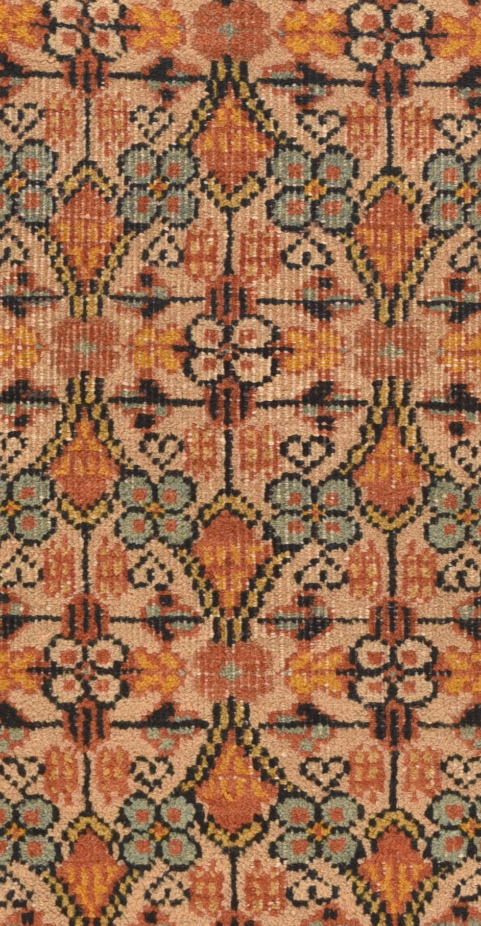 Antique Bakshayesh Rug 2'3'' x 2'11''