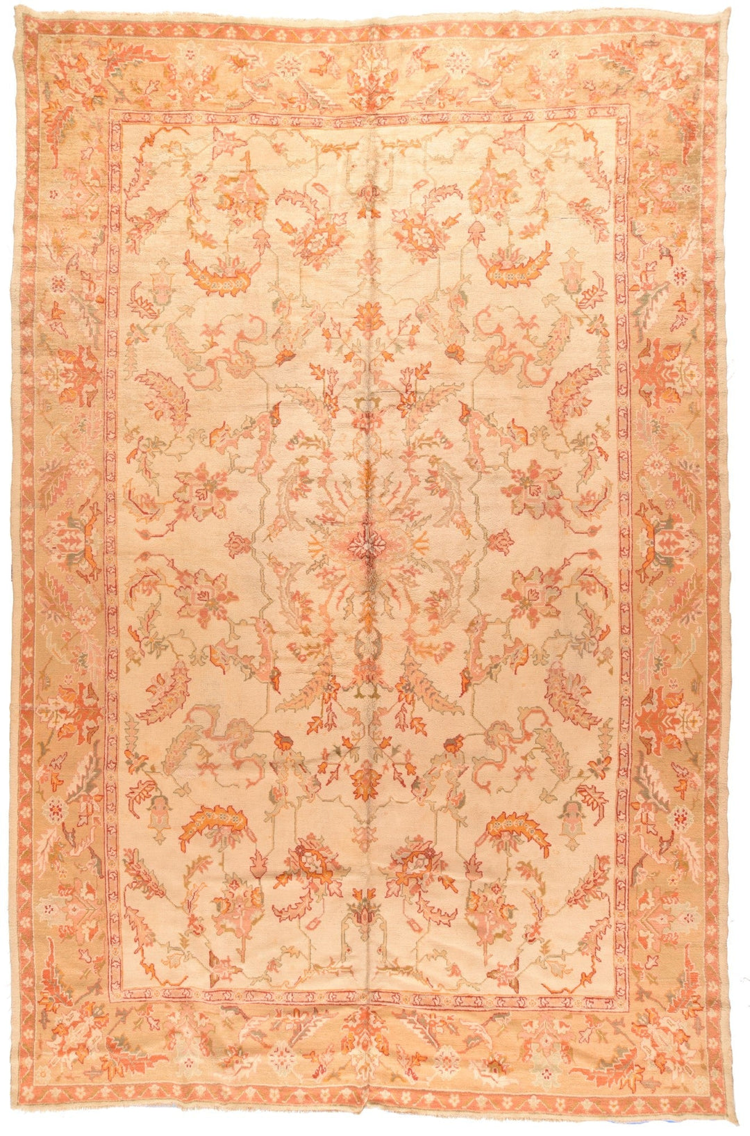 Antique Oushak Rug 9'5'' x 15'9''