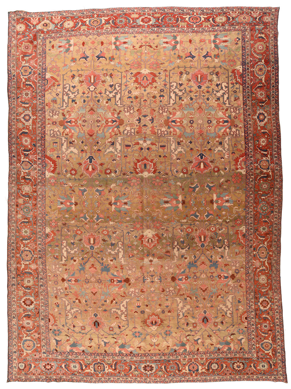 Antique Serapi Rug 11'6'' x 15'0''