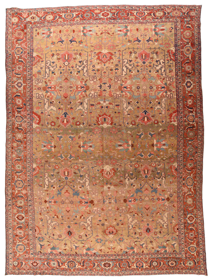 Antique Serapi Rug 11'6'' x 15'0''