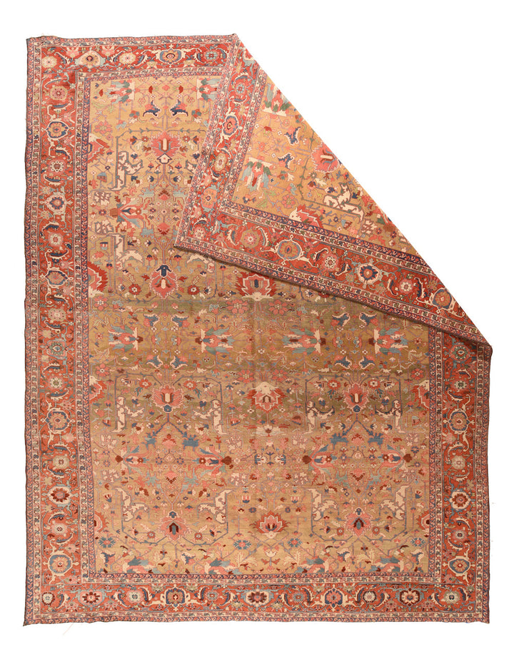 Antique Serapi Rug 11'6'' x 15'0''