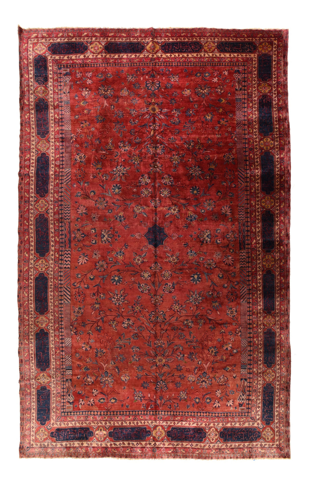 Antique Mohajeran Sarouk Rug 11'0'' x 17'10''