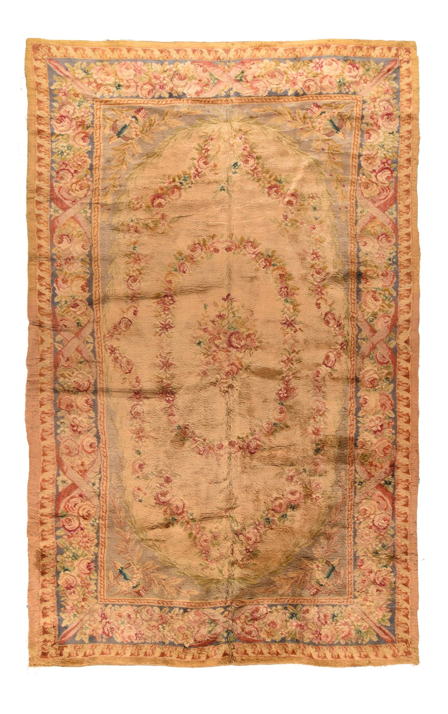 Antique French Savonnerie Rug 9'9'' x 16'0''